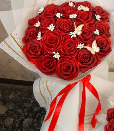 دسته گل بیست شاخه فول شاین