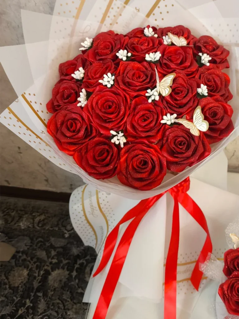 دسته گل بیست شاخه فول شاین