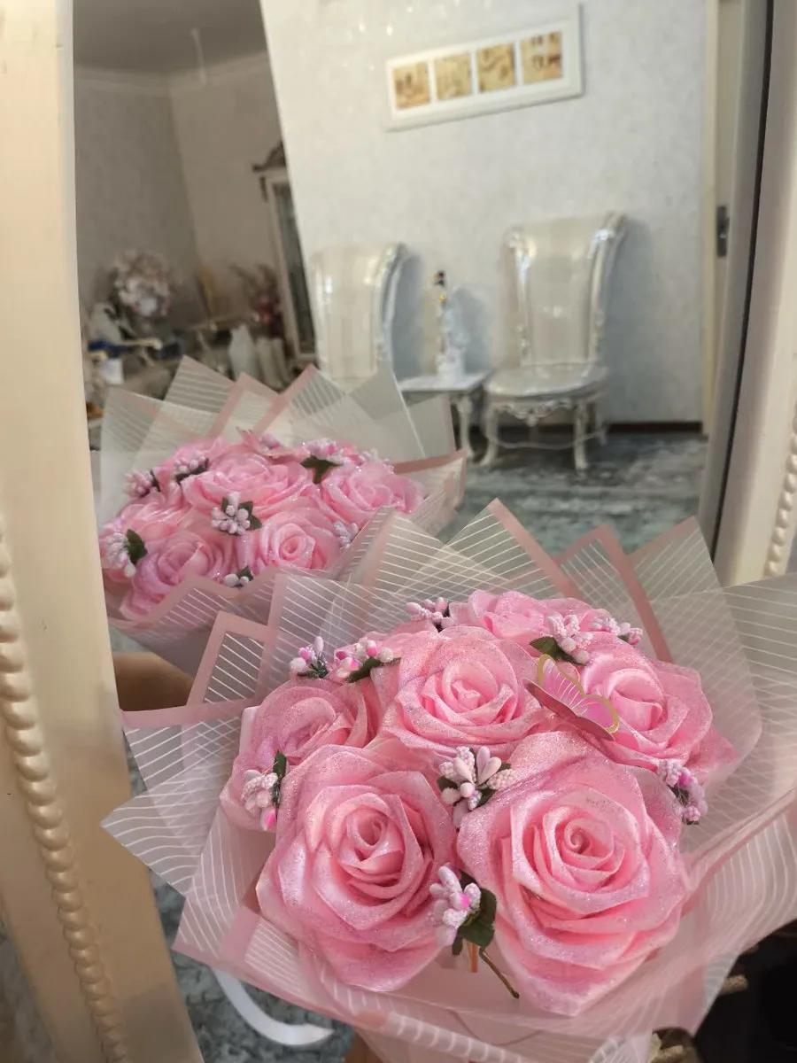 دسته گل ۷ شاخه رز فول شاین