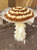 دسته گل روبانی بزرگ