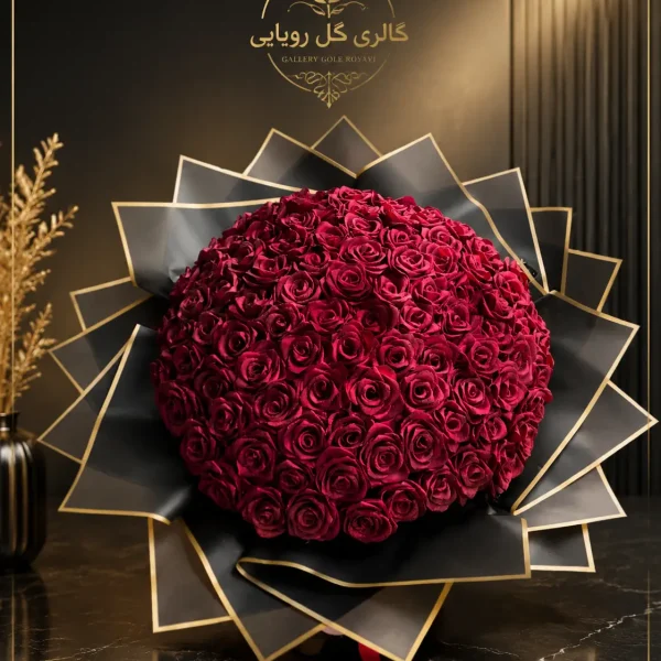 دسته گل ۵۰ شاخه فول شاین