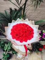 دسته گل بزرگ 35شاخه فول شاین - Image 2