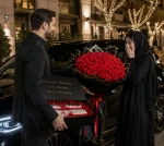 دسته گل ۱۰۰ شاخه رز فول شاین - Image 2