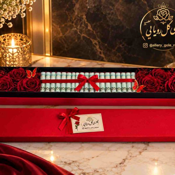 باکس پول و گل در رنگ های دلخواه